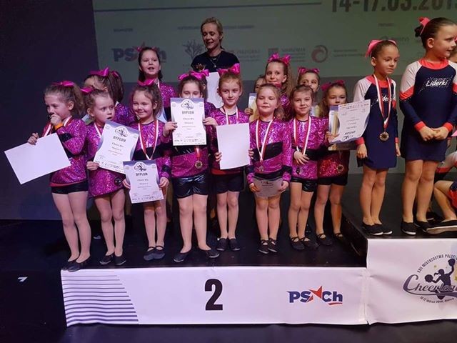 cheer podium