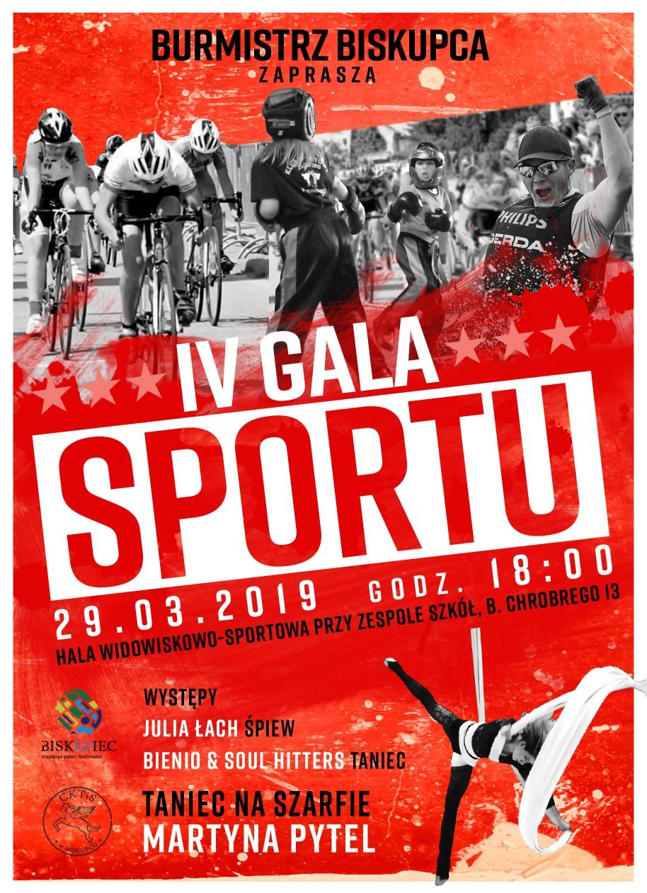 gala sportu plakat ok