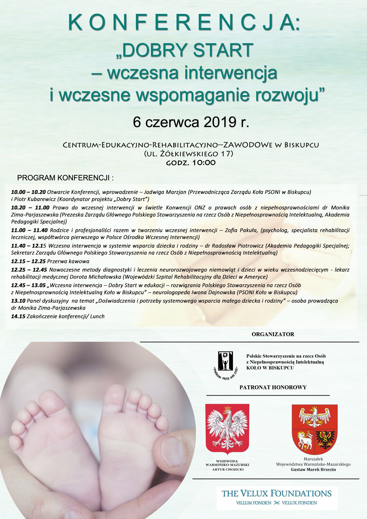 plakat konferencja DOBRY START 2