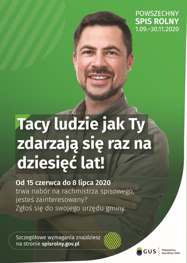 plakat nabor na rachmistrza spisowego 03 2