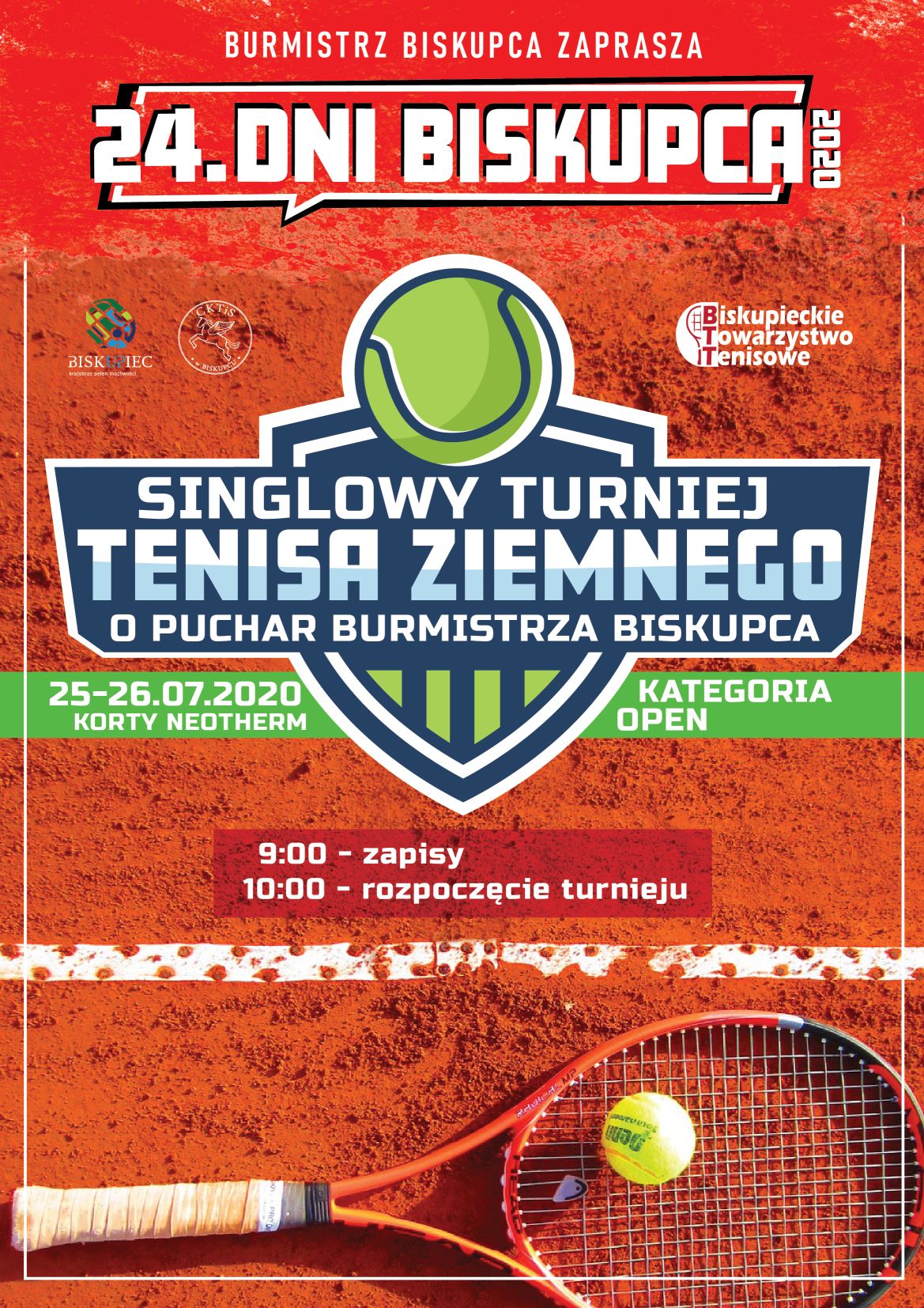 turniej tenisa ziemnego Obszar roboczy 1