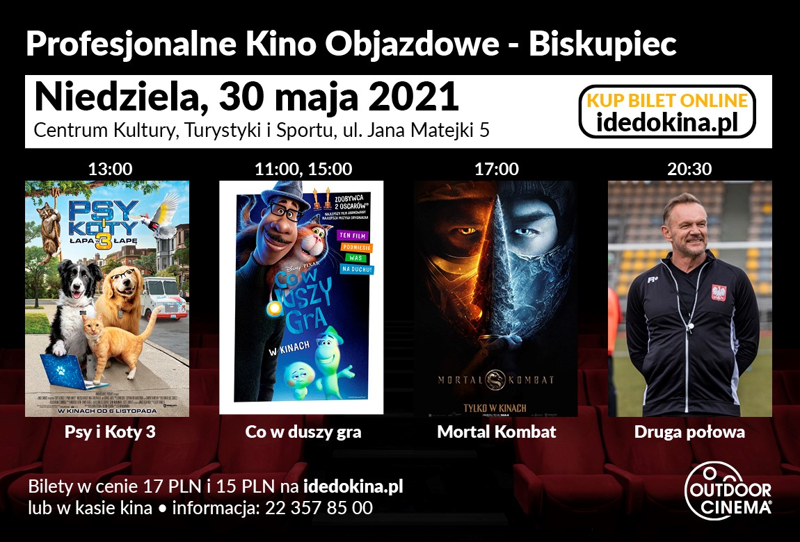 2021 05.30 Idę do kina Biskupiec